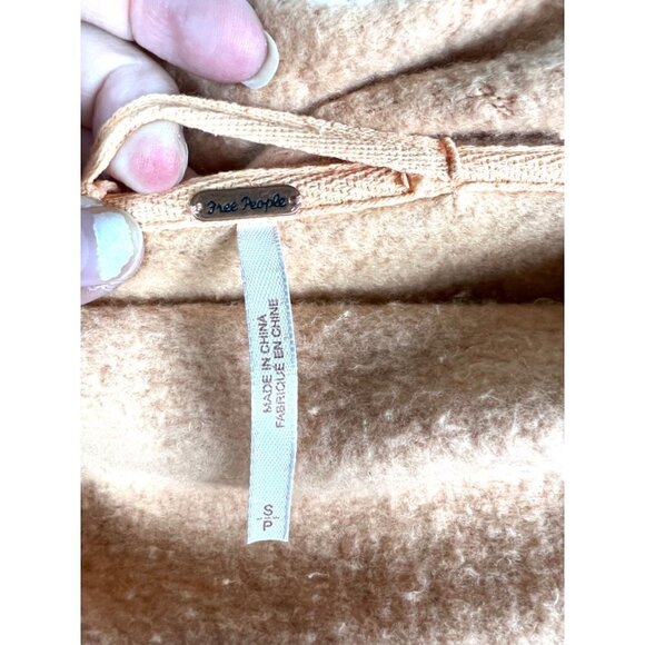 Free people cowl neck oversized sweater women’s size small boho - Picture 4 of 6